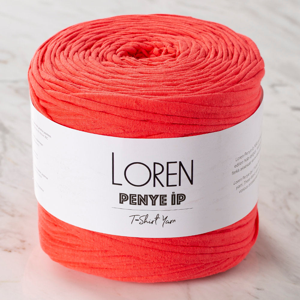 Loren Penye Kumaş El Örgü İpi Fuşya - 15